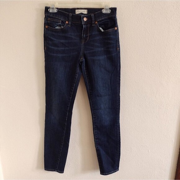 Madewell Super Skinny Womens 26 Denim Jeans Dark Wash Mid Rise - Picture 1 of 7